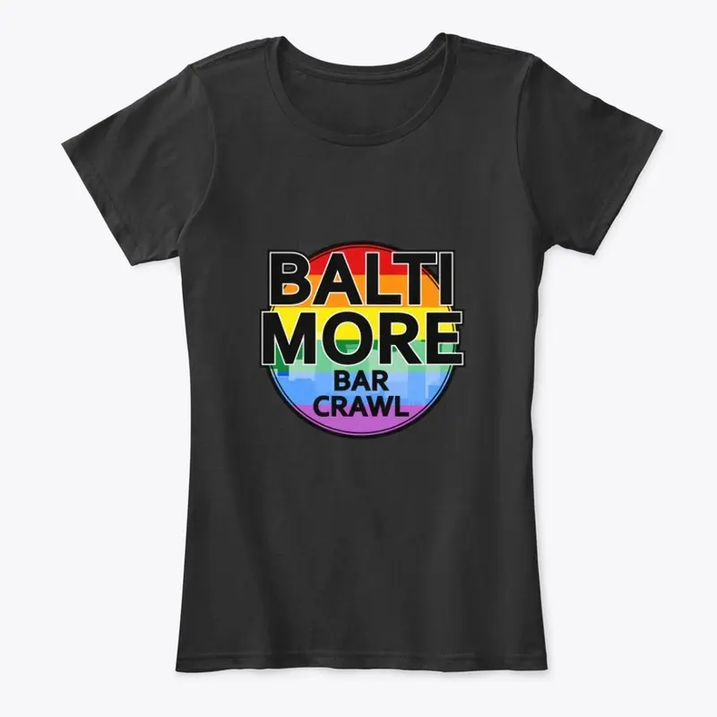 Baltimore Bar Crawl Pride Tee